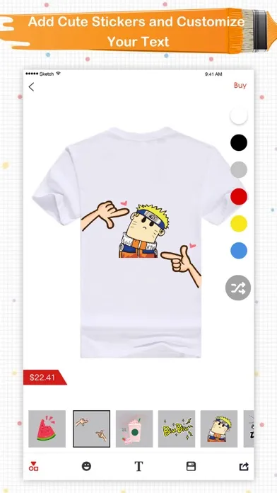 Super T-Shirt Designer Screenshots