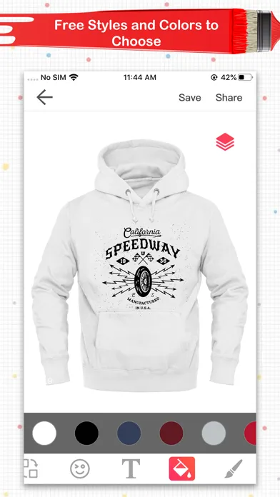 Super T-Shirt Designer Screenshots