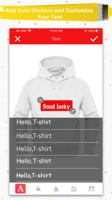 Super T-Shirt Designer Screenshots