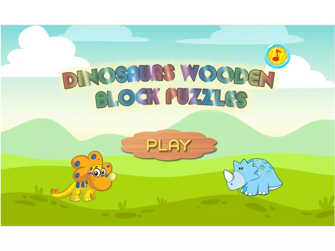 Dinosaurs Wooden Block Puzzles - For Kids,Toddlers iPad  سکرین شاٹس
