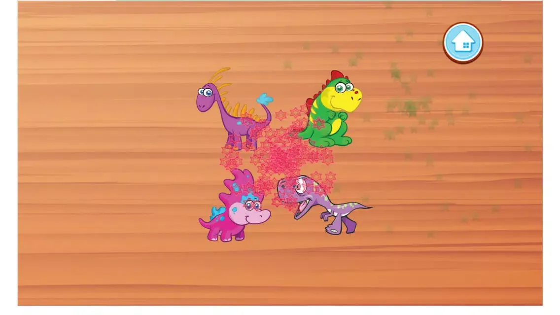 Dinosaurs Wooden Block Puzzles - For Kids,Toddlers سکرین شاٹس