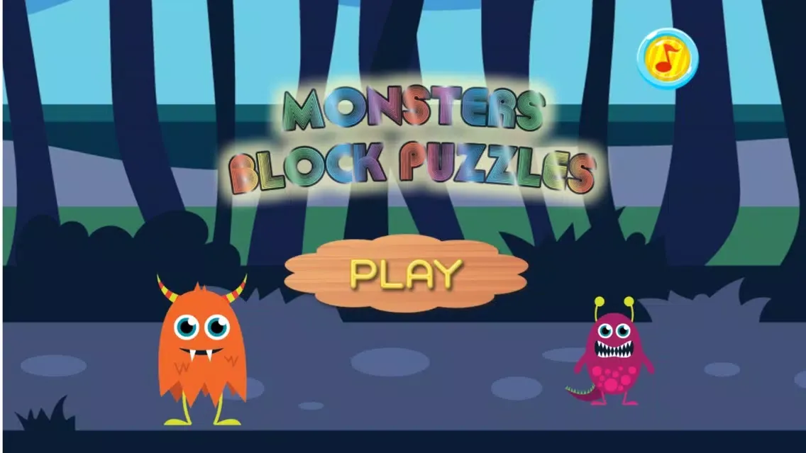 Tangkapan skrin Monsters Block Puzzles - Kids & Toddlers Learning