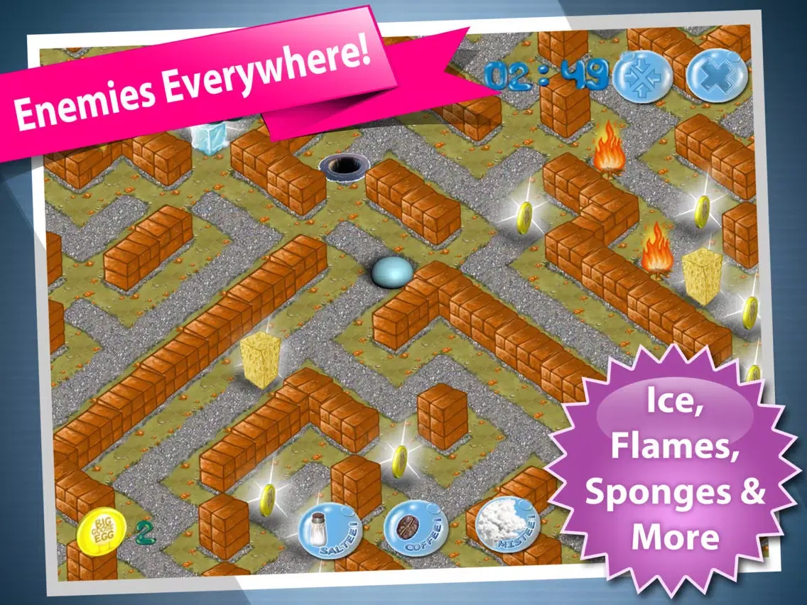 Zrzuty ekranu Water Maze H2Whoooa! iPad 