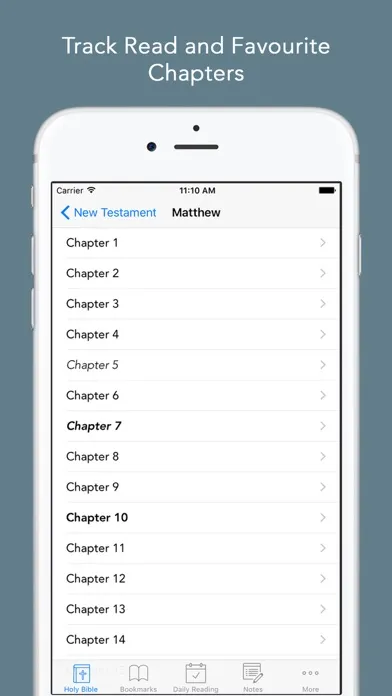 Tangkapan skrin ASV Bible: Easy to use American Standard Version Bible app for daily offline Bible Book reading