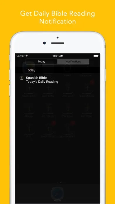Spanish Bible: Easy to use Bible app in Spanish for daily offline Bible Book reading应用截图