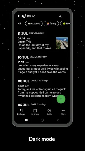 Daybook - Diary, Journal, Note স্ক্রিনশট