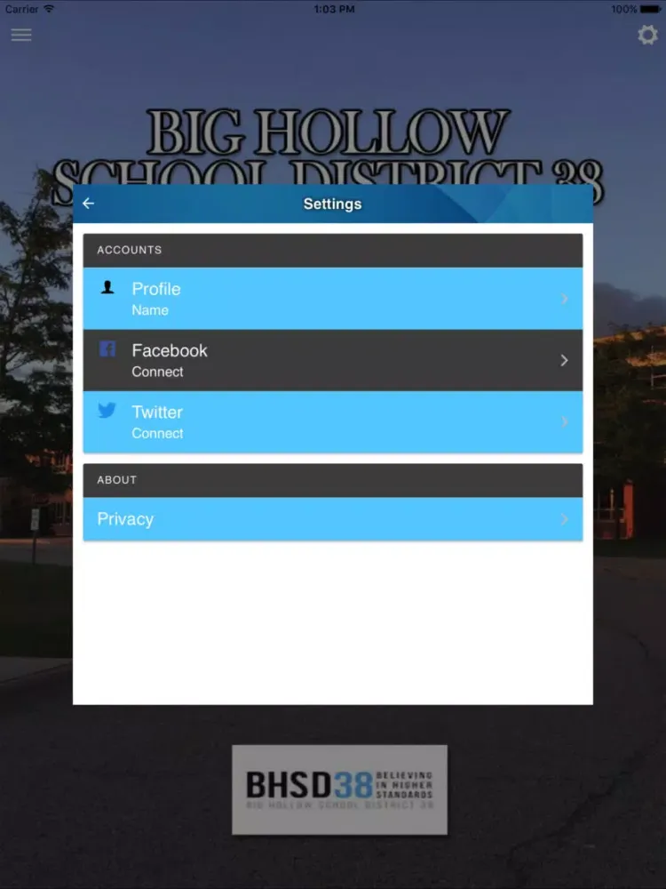 تصاویر Big Hollow School District 38 iPad 