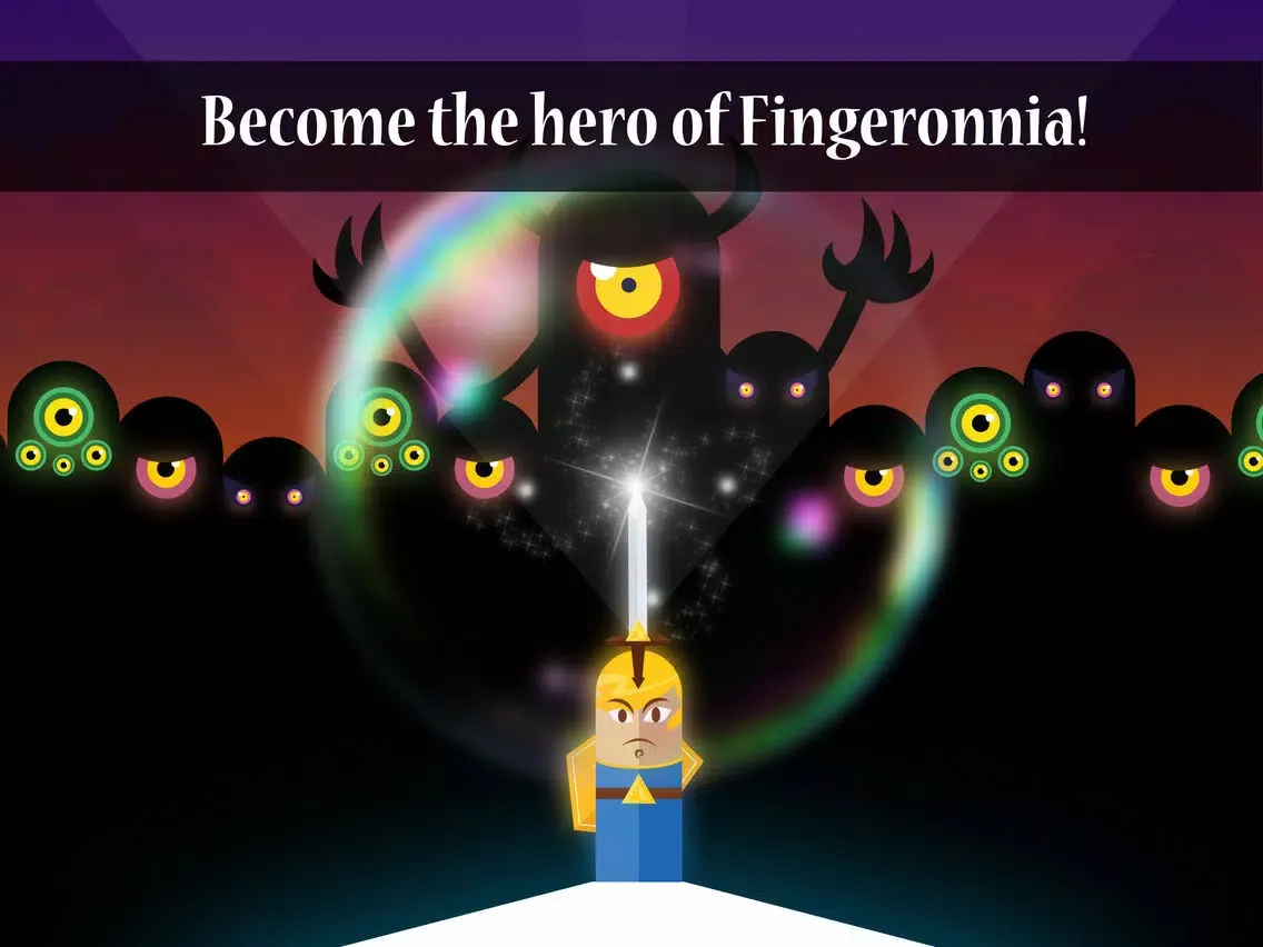 Capturas de tela do Super Finger Fighter iPad 
