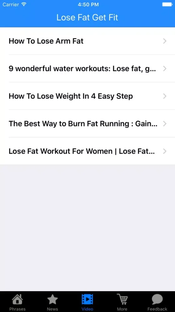 All about how to Lose Fat Get Fit Screenshots