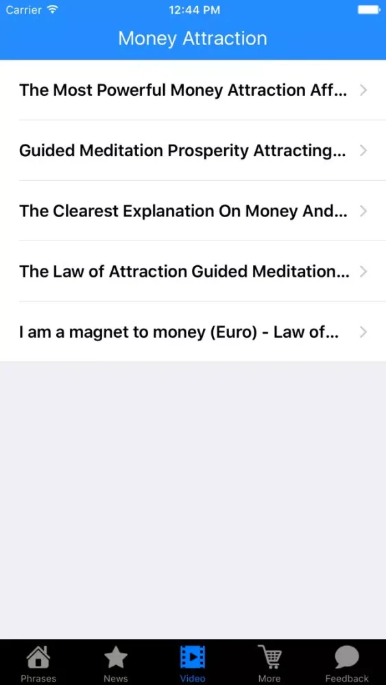 Скриншоты All about Money Attraction