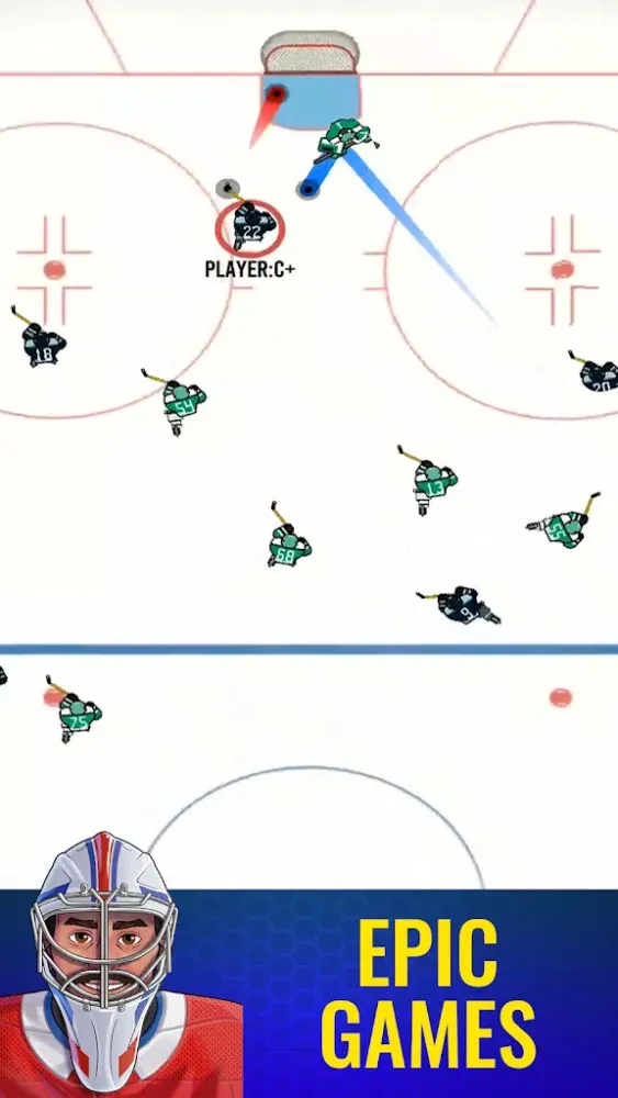 Screenshot di Superstar Hockey