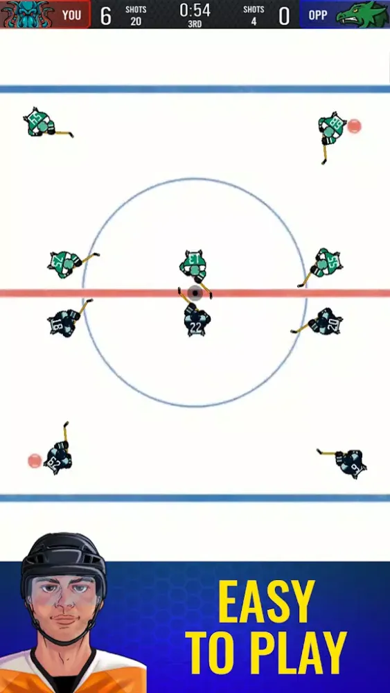 Screenshot di Superstar Hockey