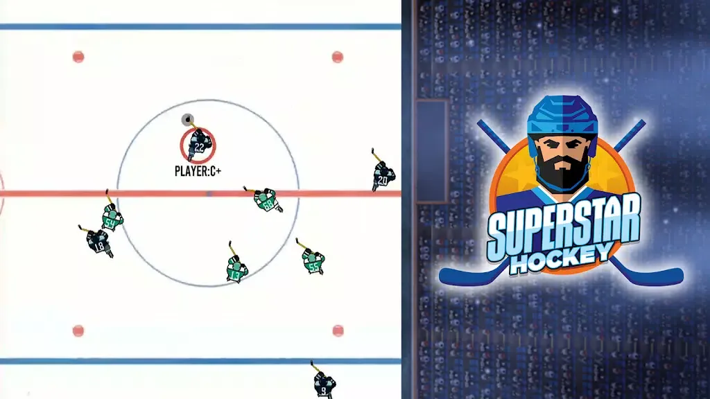 Screenshot di Superstar Hockey