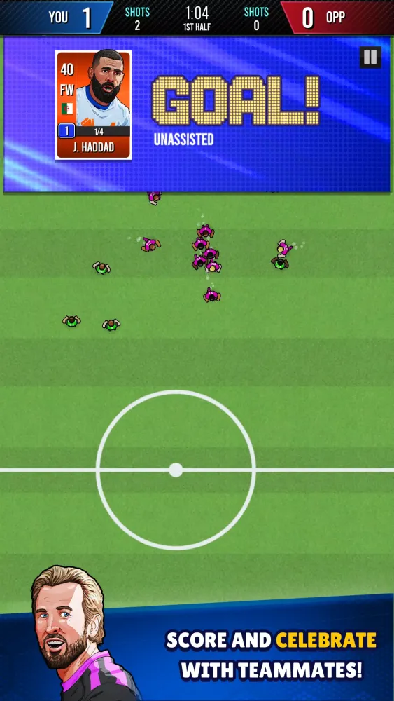 Ảnh chụp màn hình của Superstar Soccer