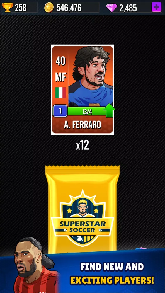 Ảnh chụp màn hình của Superstar Soccer