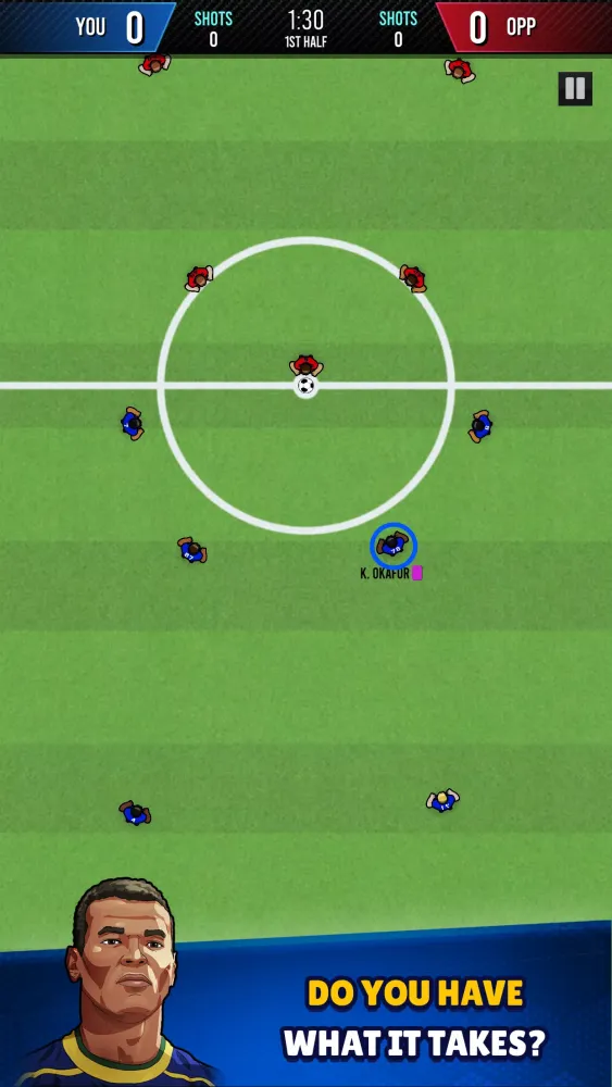 Ảnh chụp màn hình của Superstar Soccer