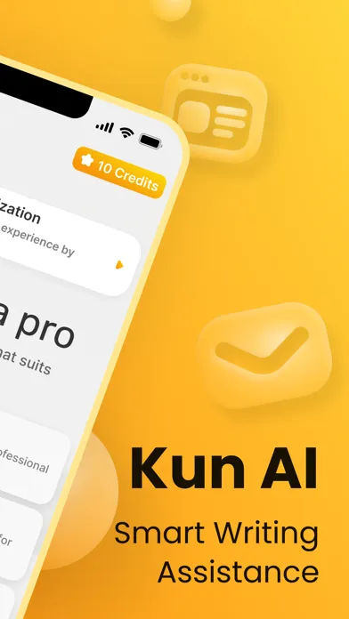 Kun AI: Email & Social Content应用截图