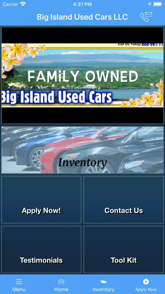 Captures d'écran de Big Island Used Cars MLink