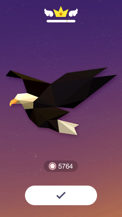 Capturas de tela do Linepoly Puzzle