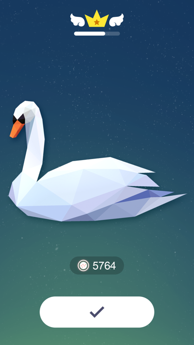 Capturas de tela do Linepoly Puzzle