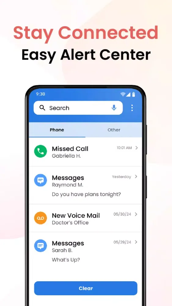 Tangkapan layar Big Keyboard: Easy Launcher