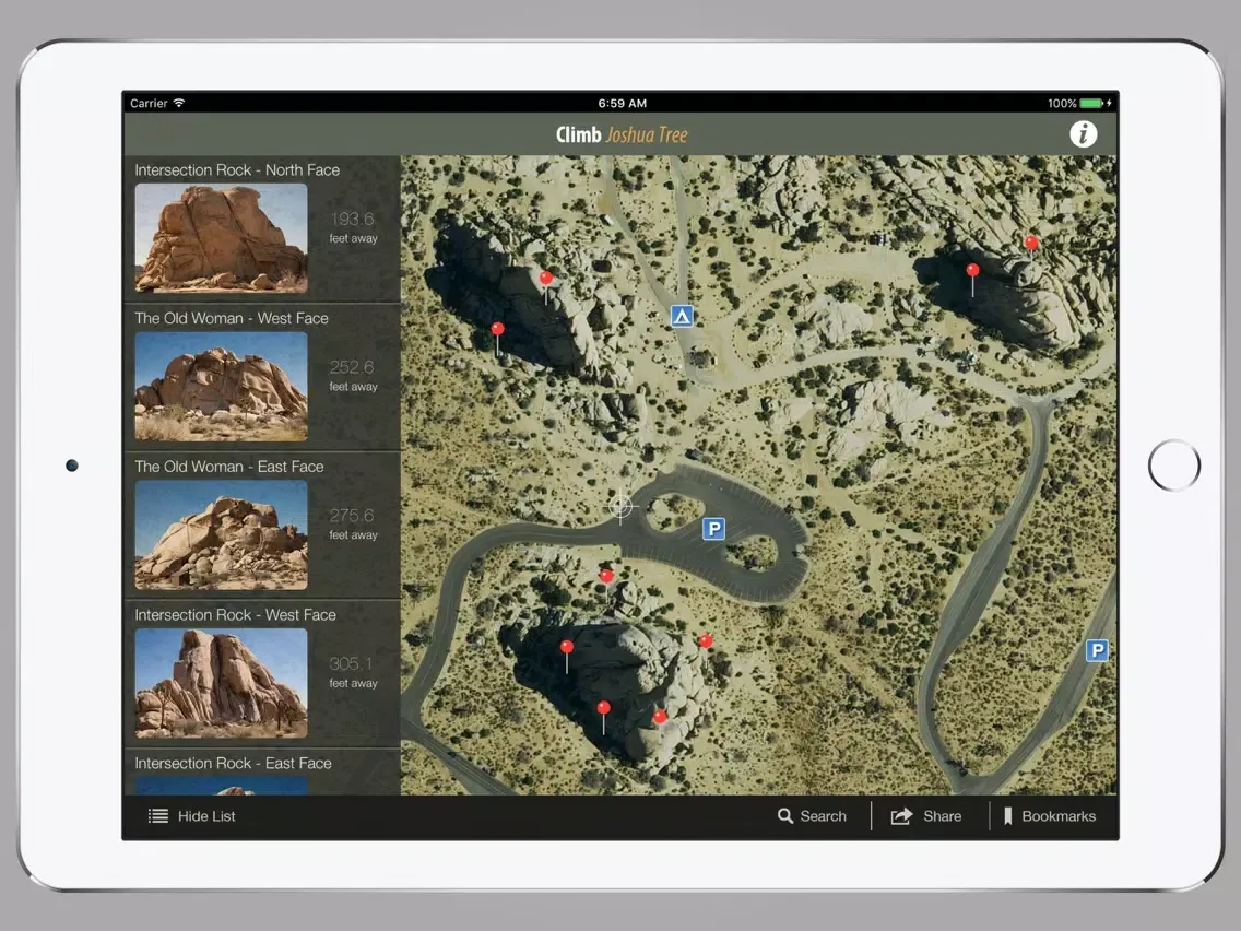 Joshua Tree Rock Climbing iPad  Ekran Görüntüleri