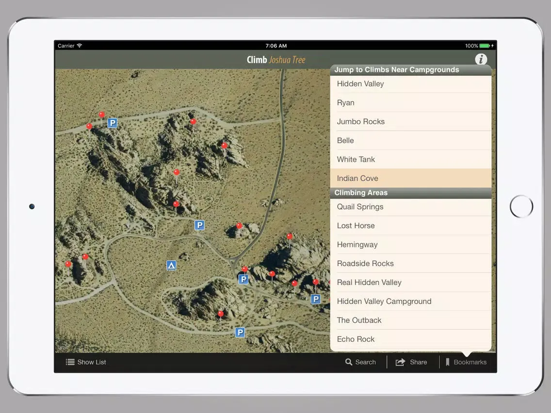 Joshua Tree Rock Climbing iPad  Ekran Görüntüleri