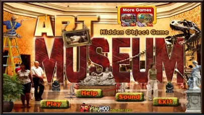 ภาพหน้าจอของ Art Museum Hidden Objects Game