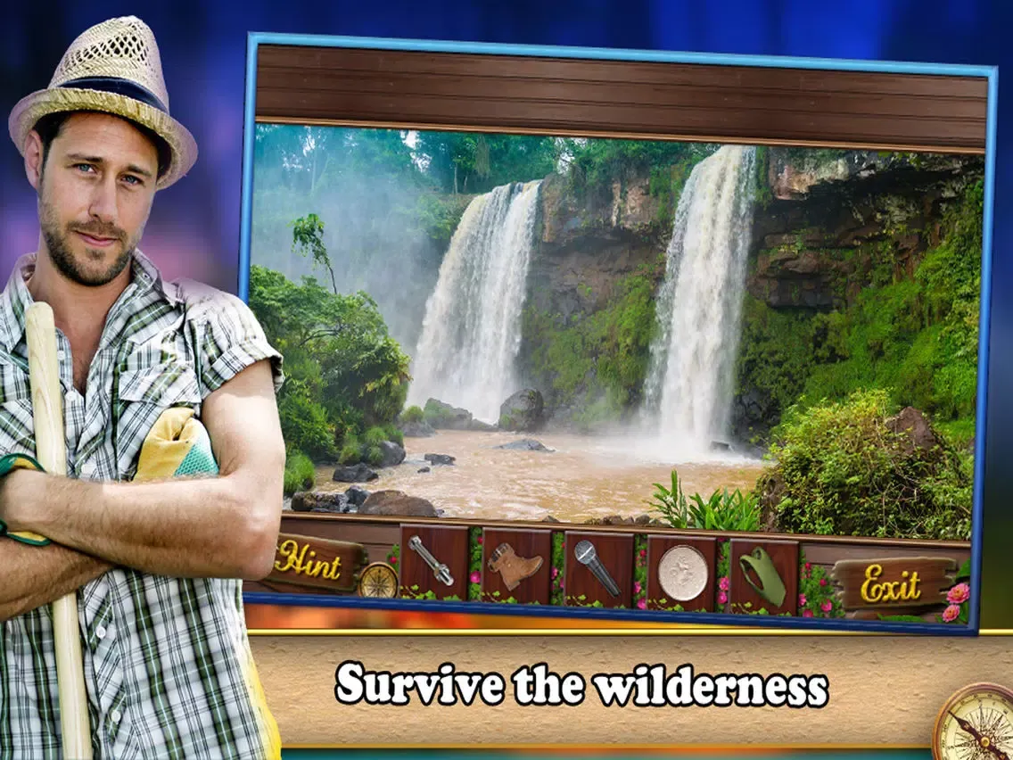 Hidden Object Games Camping Trip iPad 应用截图