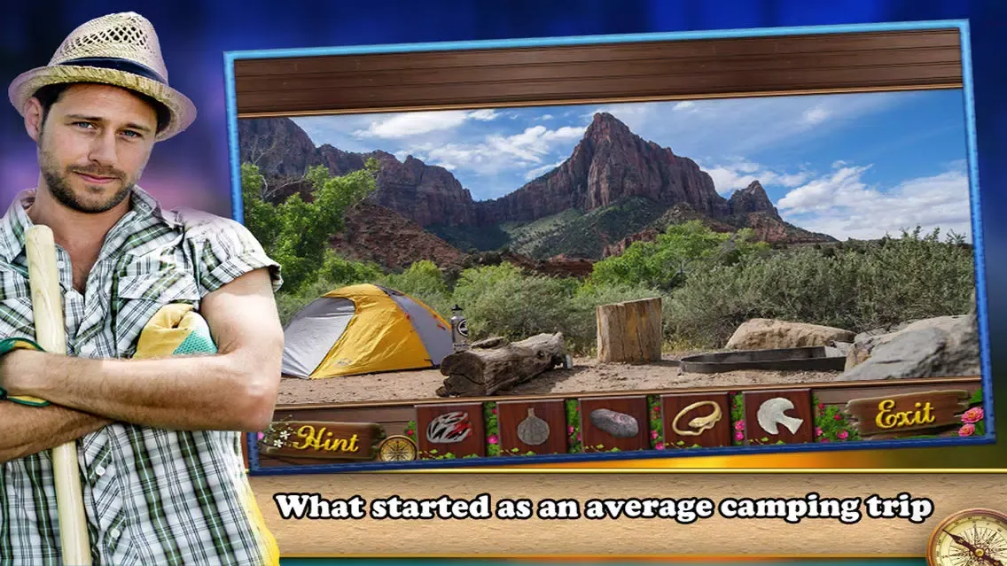 Hidden Object Games Camping Trip应用截图