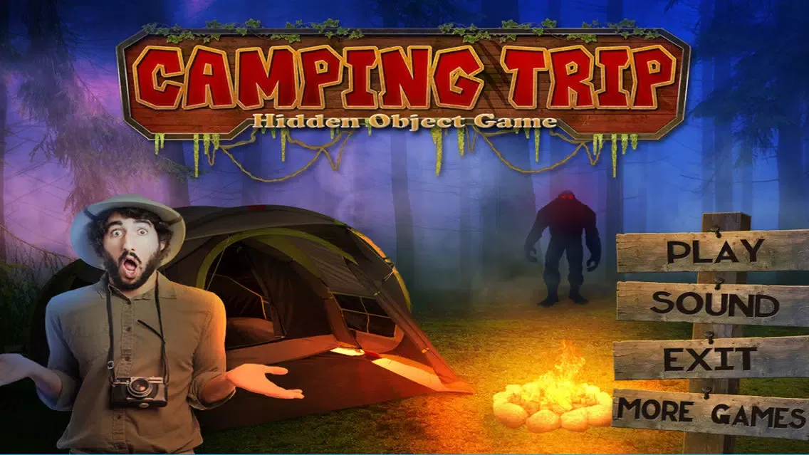 Hidden Object Games Camping Trip应用截图