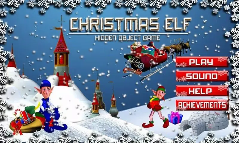 Zrzuty ekranu # 6 Hidden Objects Games Free New - Christmas Elf