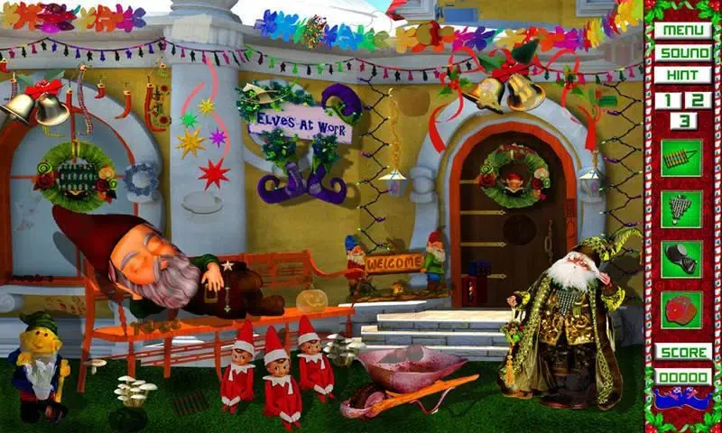 Zrzuty ekranu # 6 Hidden Objects Games Free New - Christmas Elf