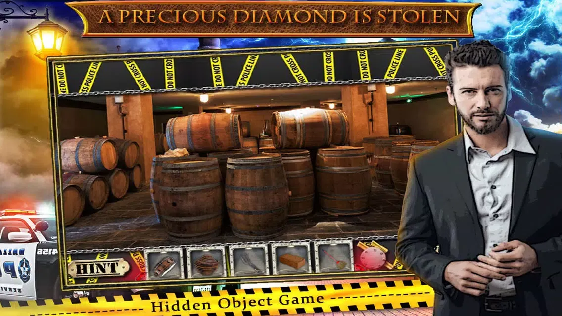 Hidden Object Games Catch the Diamond Thief স্ক্রিনশট