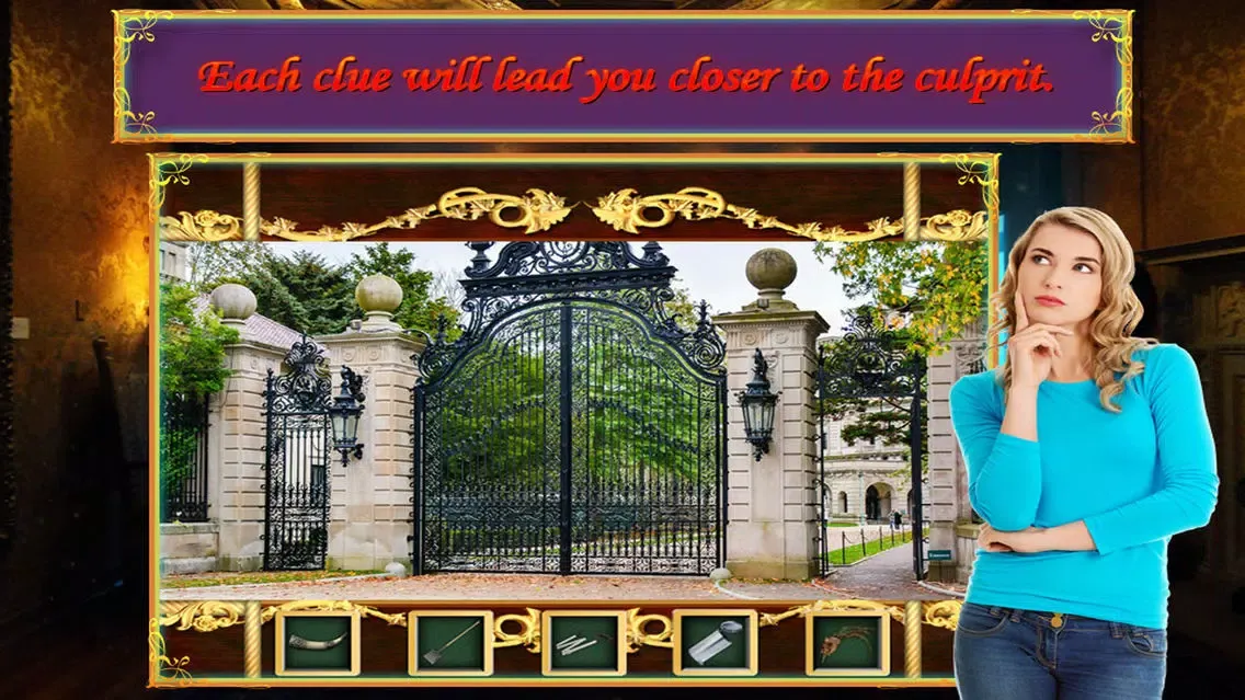 Hidden Object Games Catch the Necklace Thief應用截圖