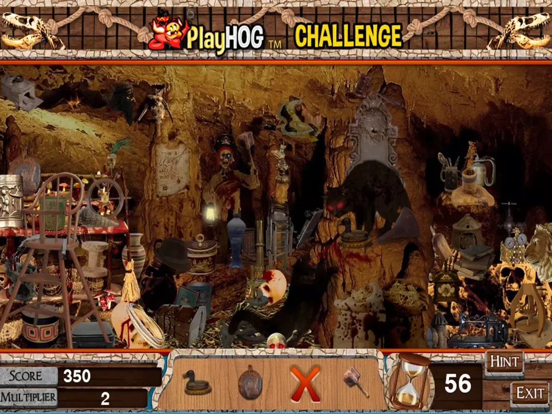 Deadly Caves - Hidden Objects iPad  স্ক্রিনশট