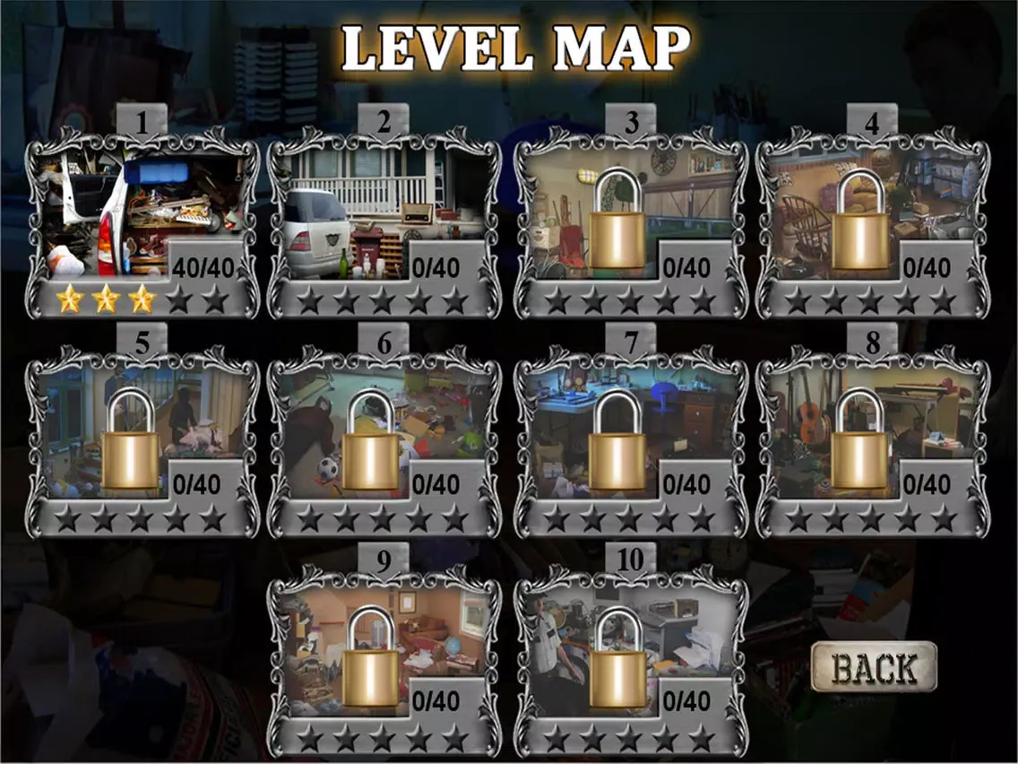 ภาพหน้าจอของ Diamond Thief Hidden Object iPad 