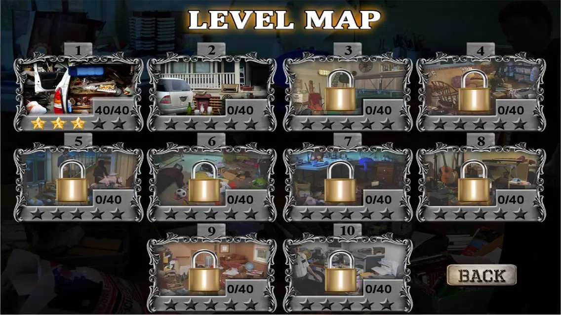 ภาพหน้าจอของ Diamond Thief Hidden Object