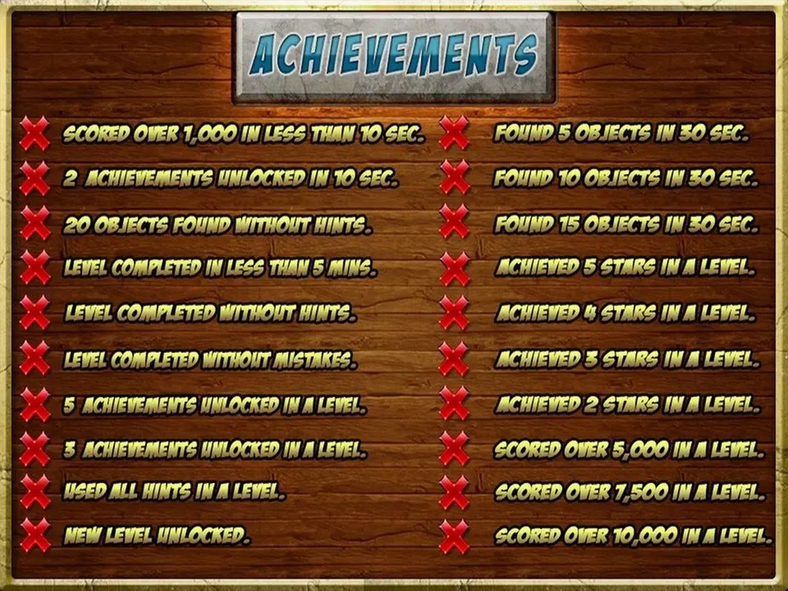 Fools Gold Hidden Object Games iPad 应用截图