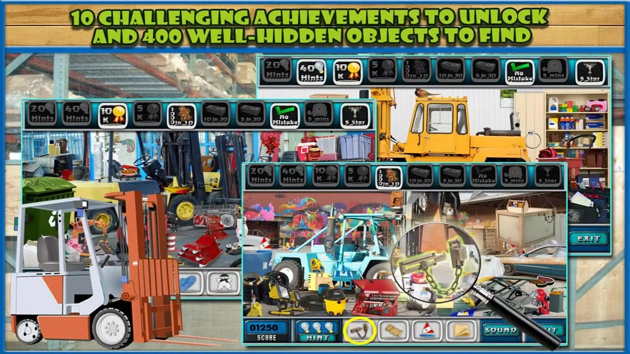 Screenshot di Free New Hidden Object Games Free New Forklift