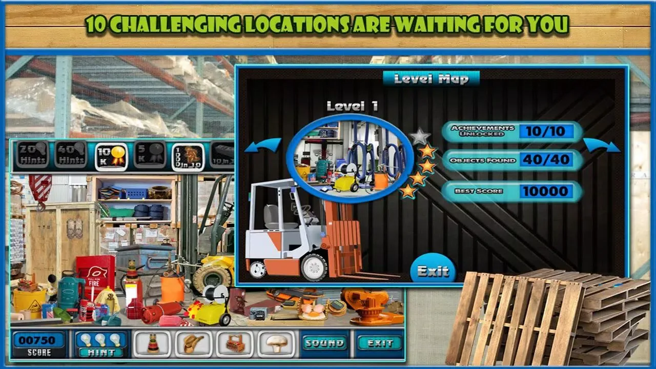 Screenshot di Free New Hidden Object Games Free New Forklift