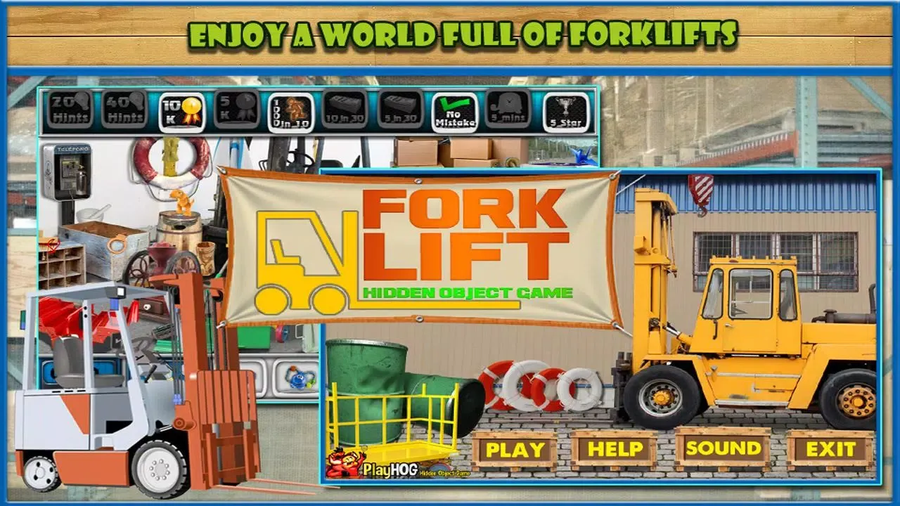 Screenshot di Free New Hidden Object Games Free New Forklift