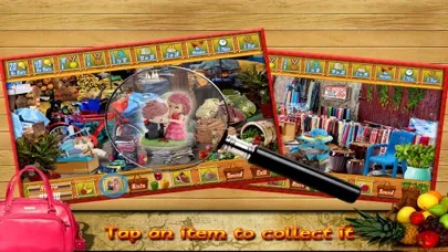 Market Place Hidden Objects Game 스크린샷