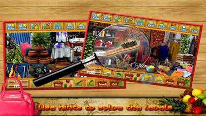 Market Place Hidden Objects Game 스크린샷