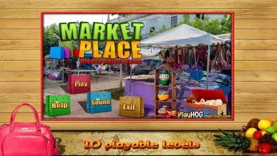 Market Place Hidden Objects Game 스크린샷