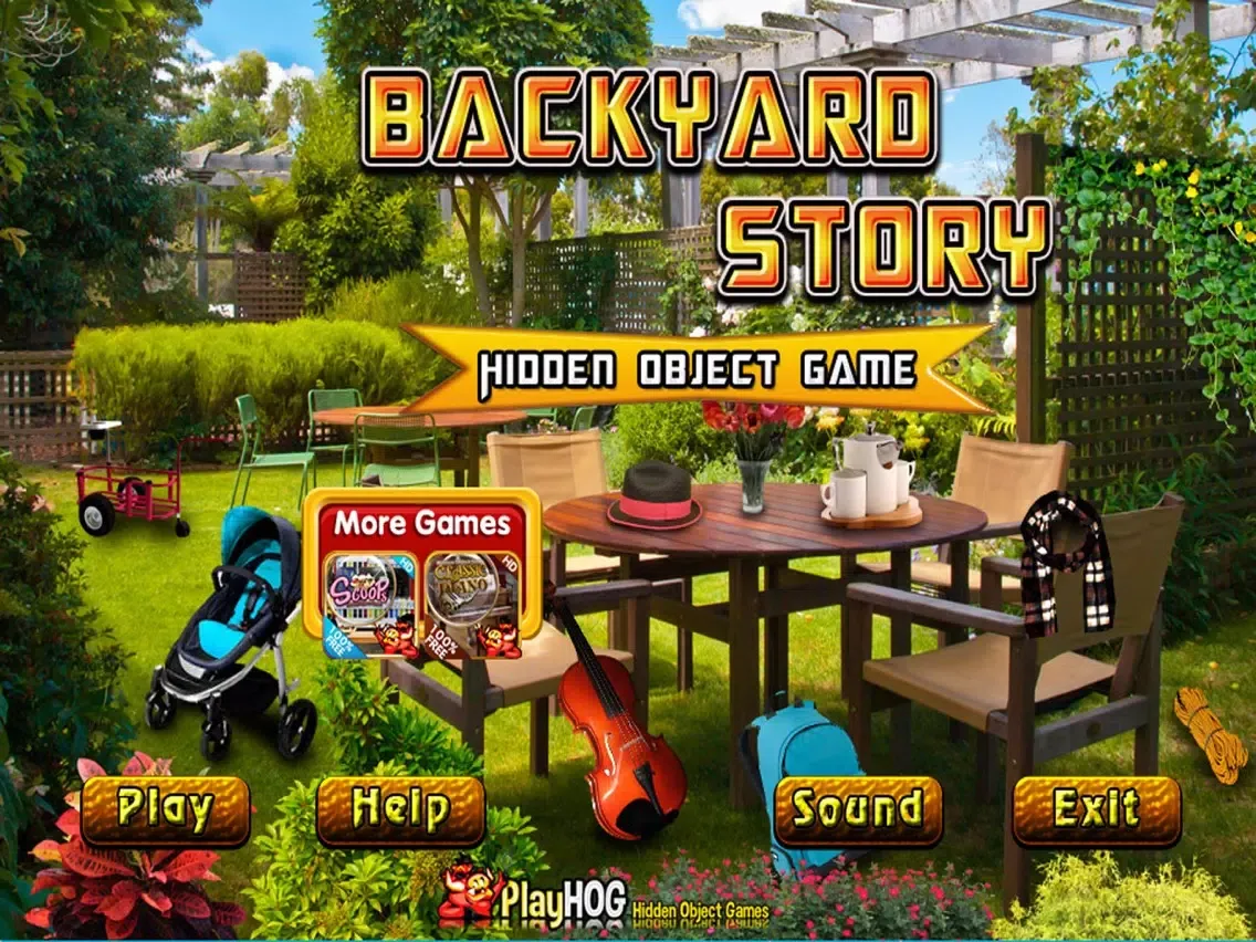 Capturas de pantalla de Backyard Story Hidden Objects iPad 