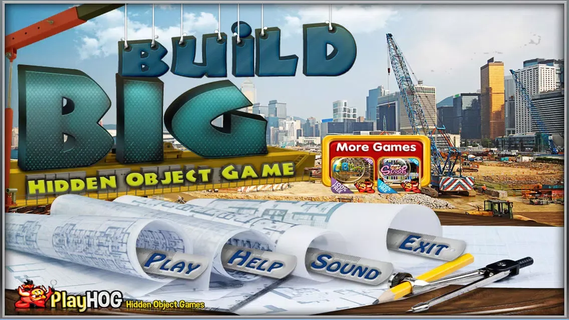 Ảnh chụp màn hình của Build Big Hidden Objects Games