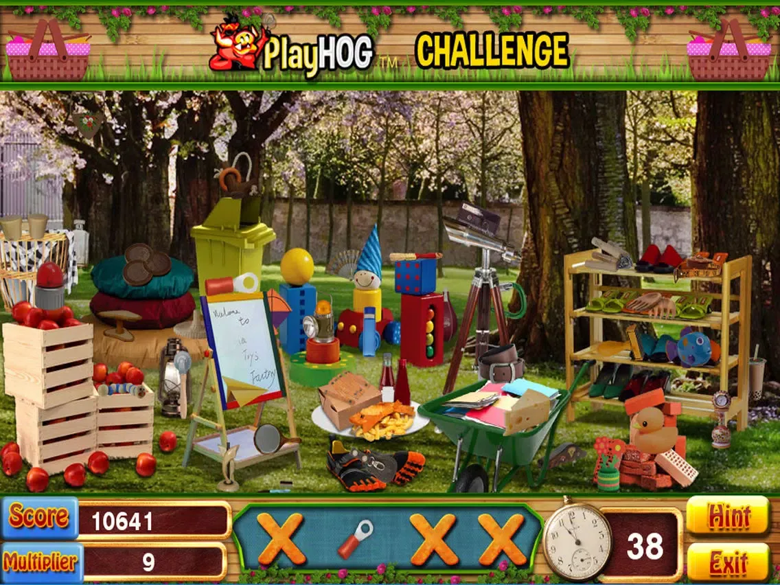 Capturas de pantalla de Family Picnic Hidden Objects iPad 