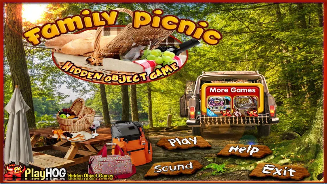 Capturas de pantalla de Family Picnic Hidden Objects