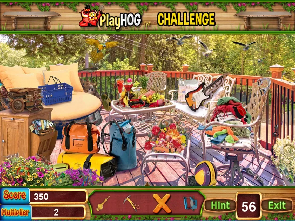Grand Patio Hidden Object Game iPad  স্ক্রিনশট